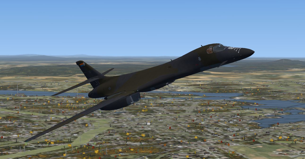 Virtavia B1B avalible for SQ. Members P3D all versions, and FSX all versions.